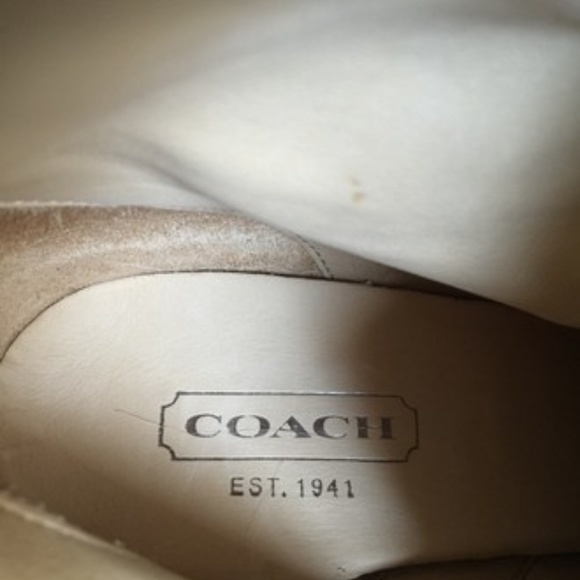 Coach Plum Lucy Suede Boots - Picture 4 of 5